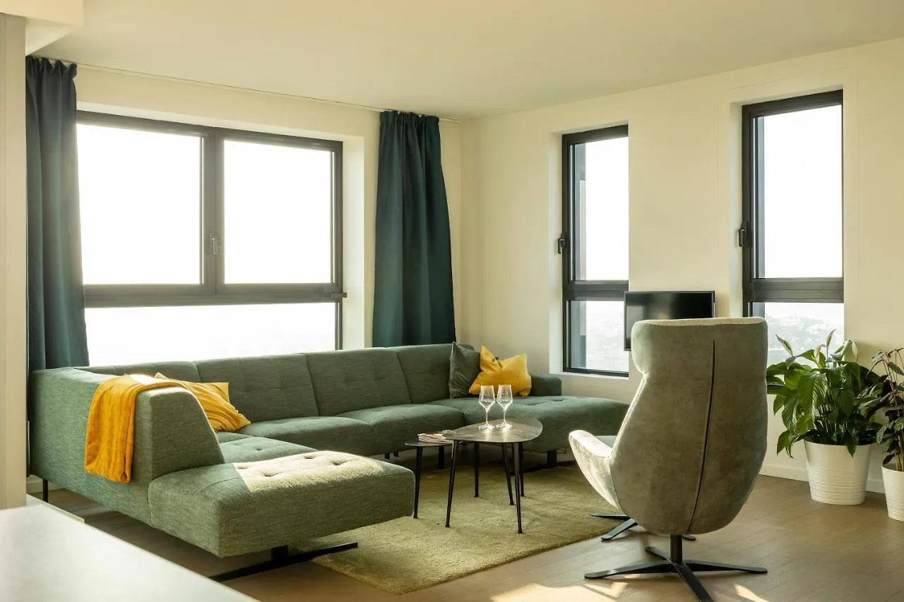 Apartment Uniek Appartement - Mooiste En Hoogste Uitzicht Op Antwerpen! - Incl Gratis Parking