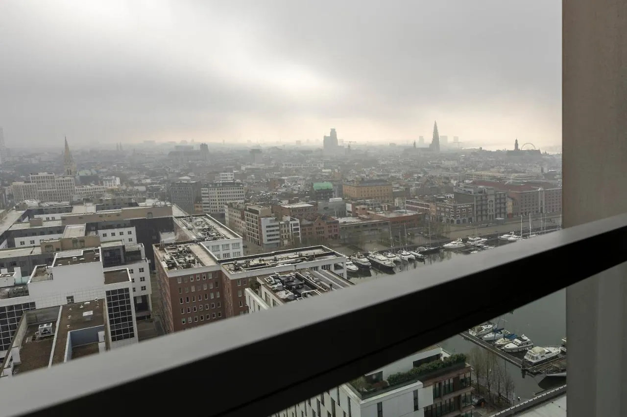 Uniek Appartement - Mooiste En Hoogste Uitzicht Op Antwerpen! - Incl Gratis Parking