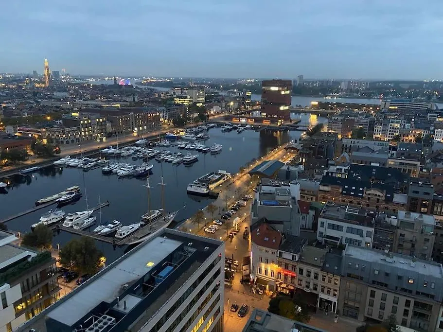 Appartamento Uniek Appartement - Mooiste En Hoogste Uitzicht Op Antwerpen! - Incl Gratis Parking