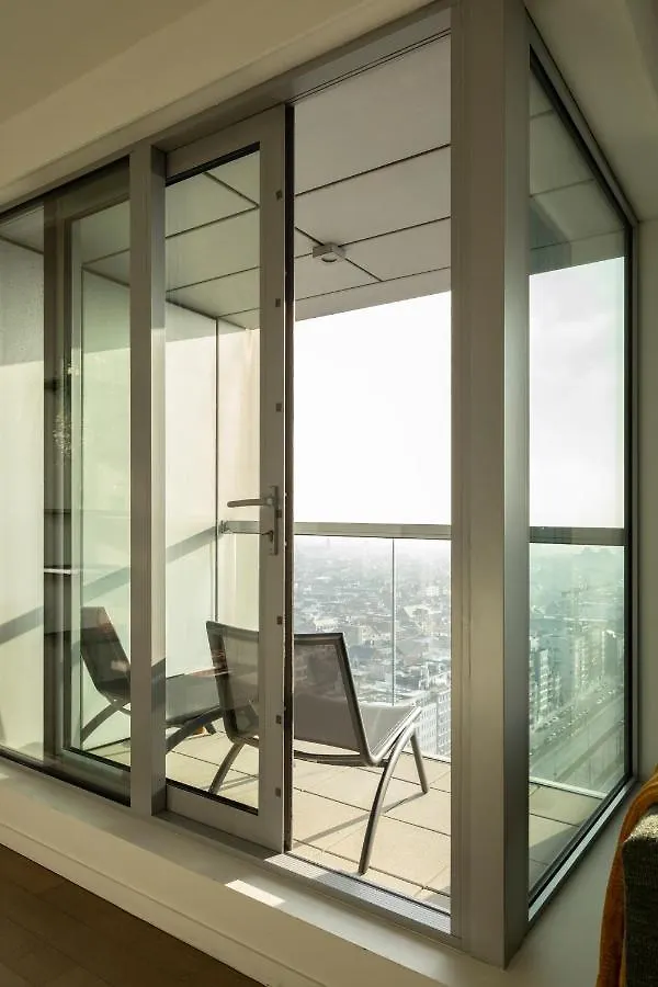 Appartamento Uniek Appartement - Mooiste En Hoogste Uitzicht Op Antwerpen! - Incl Gratis Parking